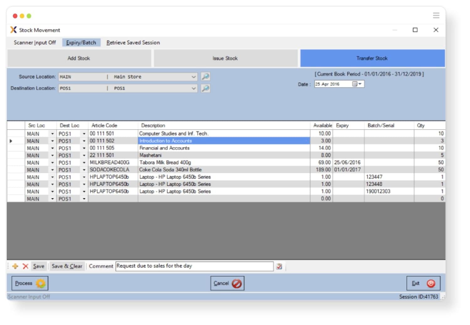 Inventory-and-Stock Inventory and Stock Module