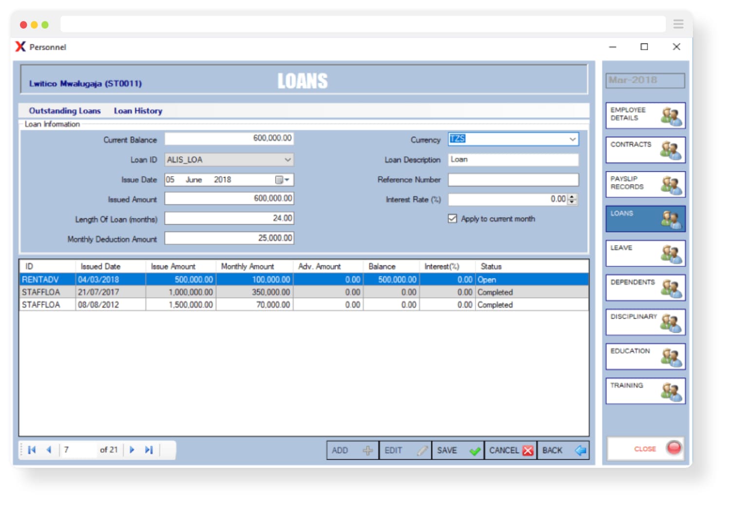 payroll-software Payroll software as part of Salaries and HR module